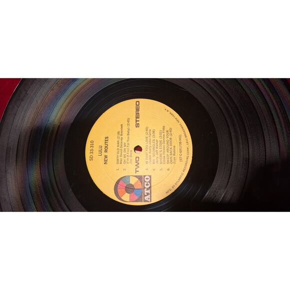 1970 Lulu New Routes Atco LP SD 33-310- Shrink w/hype- "Oh me, Oh my"- notched - Picture 5 of 10